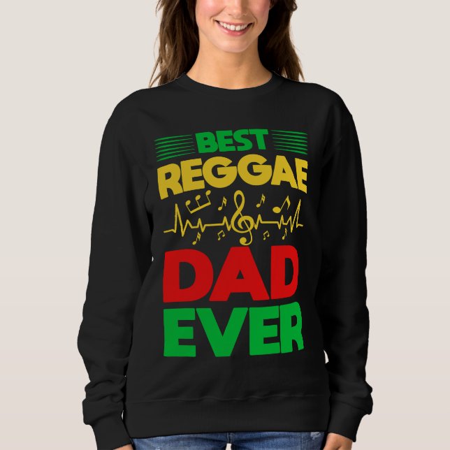 Camiseta Best Reggae Dad Ever I Rasta I Rastafari I Jamaica (Frente)