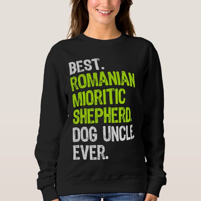 Camiseta Best Romanian Mioritic Shepherd Dog Uncle Ever (Frente)