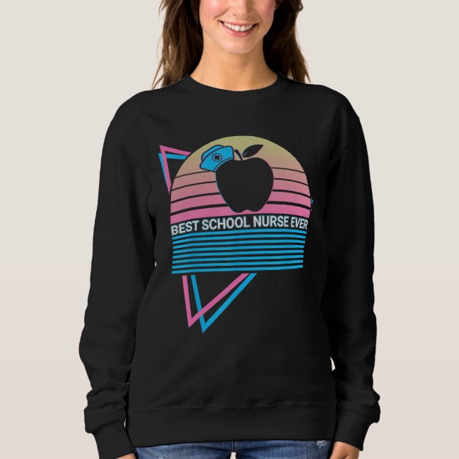 Camiseta Best School Nurse Ever Nursing (Frente)