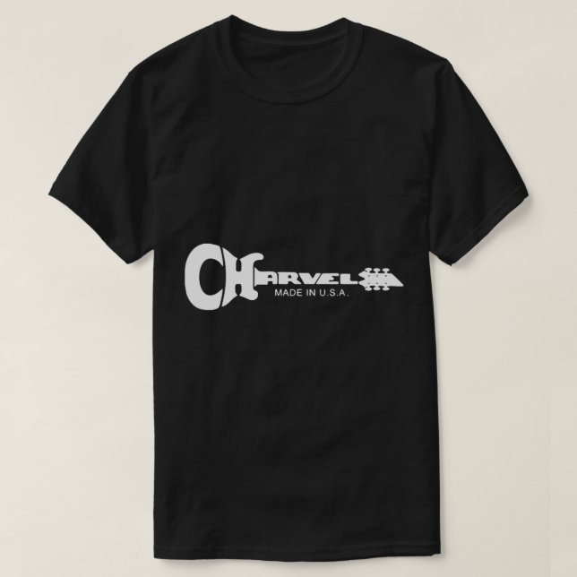 Camiseta Best Seller - Charvel Logo Merchandise Essential T (Frente do Design)
