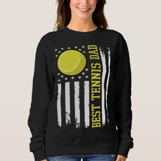 Camiseta Best Tennis Dad Tennis Daddy US Flag