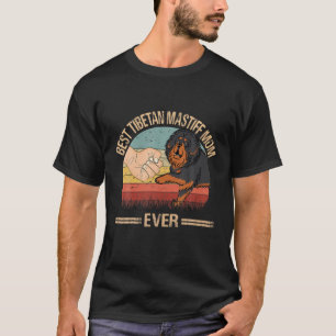 Camiseta Best Tibetan Mastiff Mom Ever Dog Mom Mother's Day