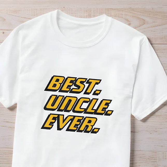 Camiseta Best Uncle Ever Modern Racing (Criador carregado)