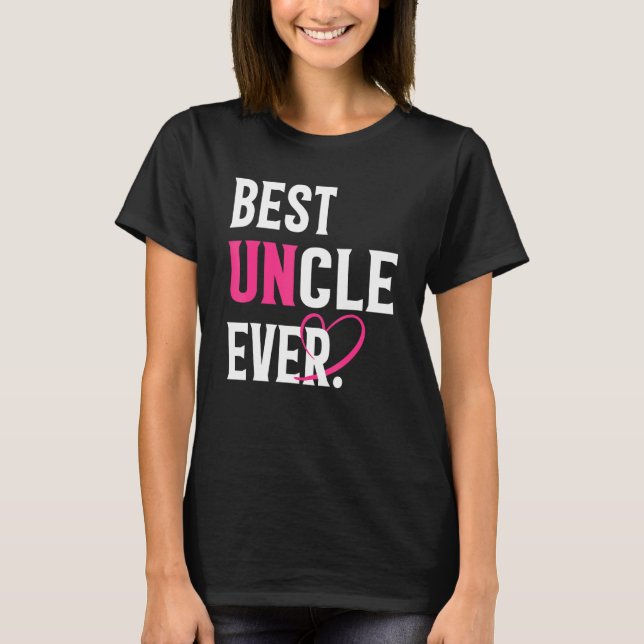 Camiseta Best Uncle Ever   Uncle   Father's Day Mens (Frente)