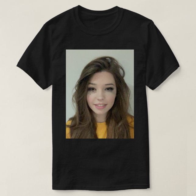 Camiseta BEST VENLER - Belle Delphine Mugshot Merchandise E (Frente do Design)