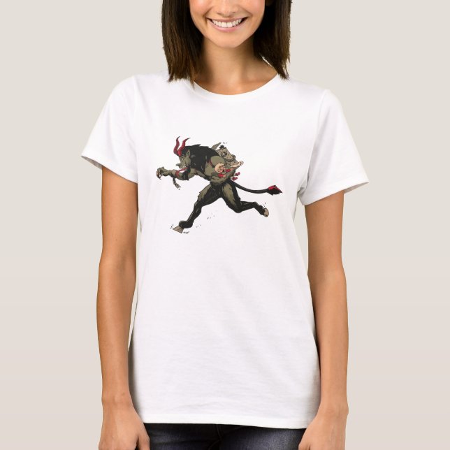 Camiseta Besta de Natal Krampus (Frente)