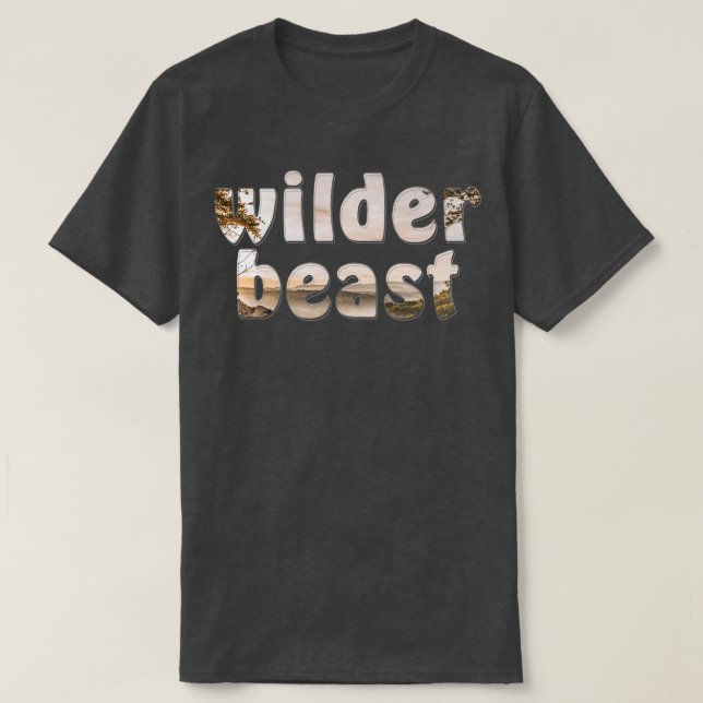 Camiseta besta selvagem (Frente do Design)