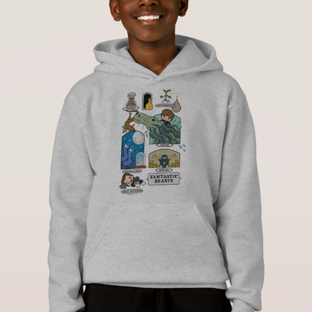 Camiseta Bestas De Cartoons Em Habitats (Frente)