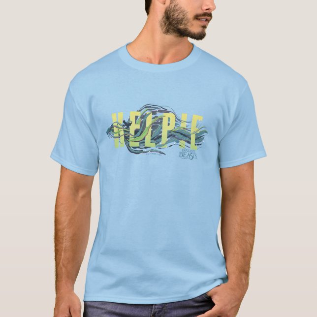 Camiseta Bestas Fantásticas Kelpie (Frente)