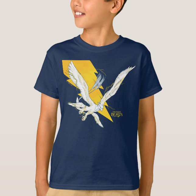 Camiseta Bestas Fantásticas Thunderbird (Frente)
