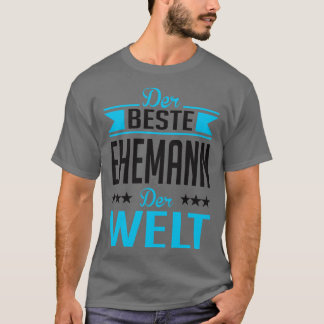 Camiseta Beste ehemann der welt black