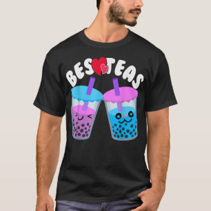 Camiseta Besteas Milk Tea Amante Boba BFF Besties Bubble T
