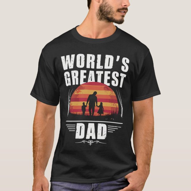 Camiseta Bester Papa der Welt (Frente)