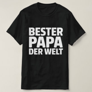 Camiseta Bester Papa der Welt
