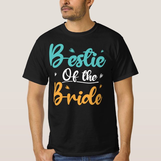 Camiseta Bestida Da Noiva, Presente De Melhor Amigo De Casa (Frente)