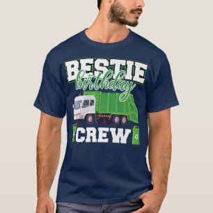 Camiseta Bestie Birthday Crew Garbage Family Match