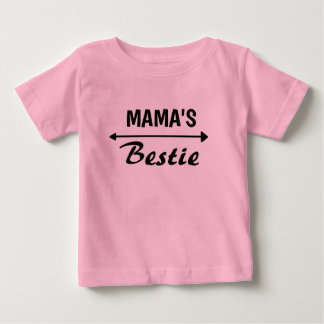 Camiseta Bestie da MAMA para bebês
