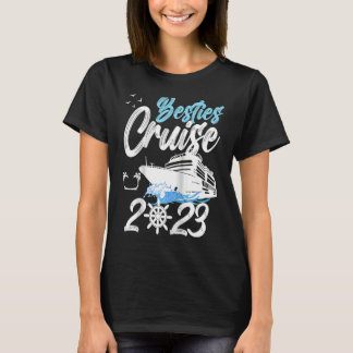 Camiseta Besties Cruise Trip 2023 Travel Besties Trip Cruis