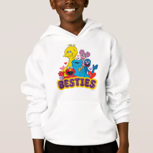 Camiseta Besties De Namorados Da Rua Sésamo
