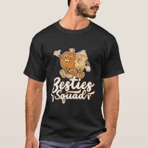 Camiseta Besties Esquadrão Melhor Amizade Bestial Cute B