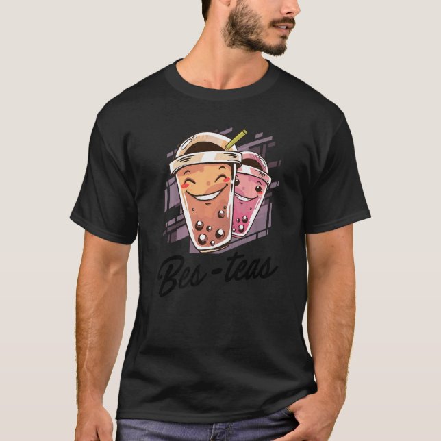 Camiseta Besties Graphic Tea Tea Drinker Tea Brewing Cup Of (Frente)