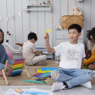 Camiseta Besties para os Resties: Melhor Presente Amigo Per