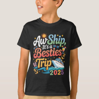 Camiseta Besties Trip Cruising Friend Cruise Trip Summer