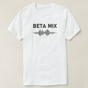 Camiseta Beta Mix - Forma de onda de áudio