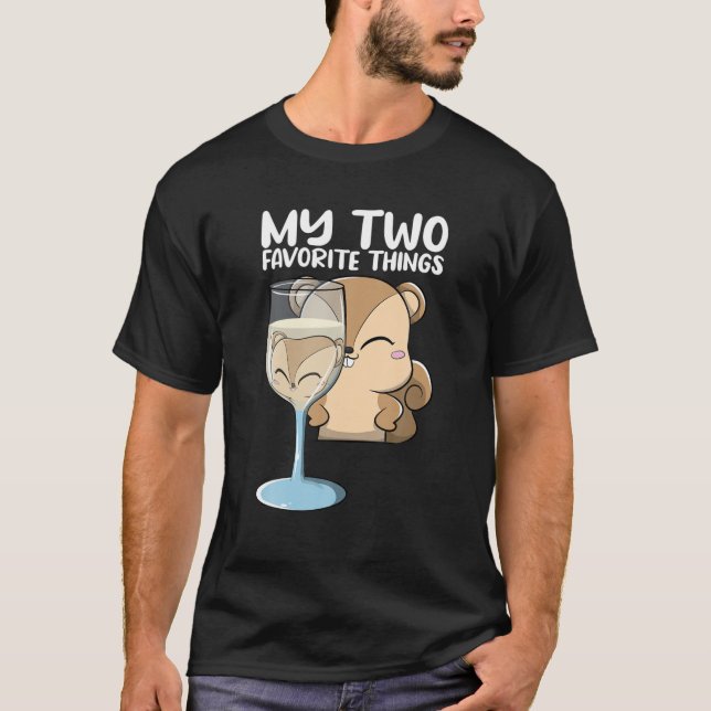 Camiseta Beterraba Vinha E Álcool Cuado De Esquilo Cujo Ref (Frente)