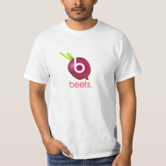 Camiseta Beterrabas. O vegetal. Não pelo Dr. Dre.