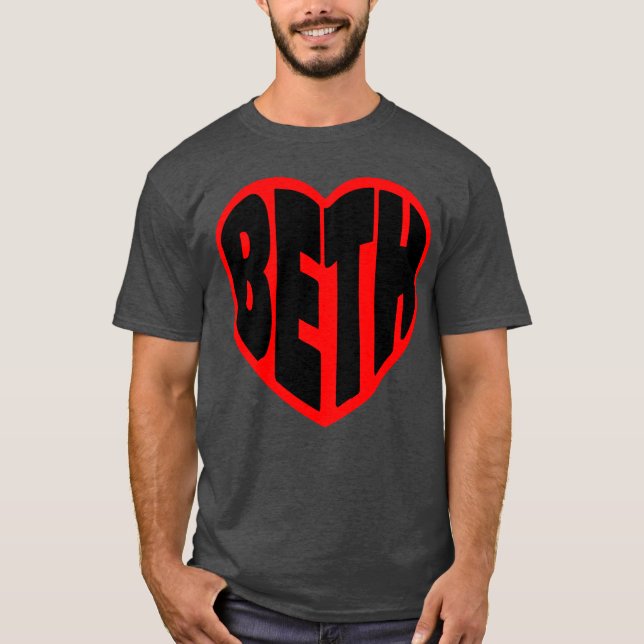 Camiseta Beth amiga do meu Coração (Frente)