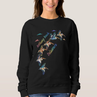 Camiseta Bethany Beach Delaware Colorful Tie-Dye Pelican Sh