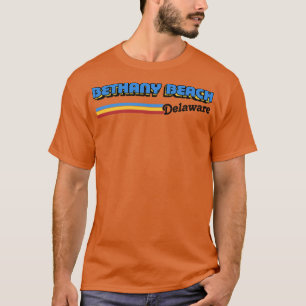 Camiseta Bethany Beach Delaware Estilo Retro Style Design