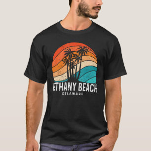 Camiseta Bethany Beach Delaware Palm Tree Beach Souvenir
