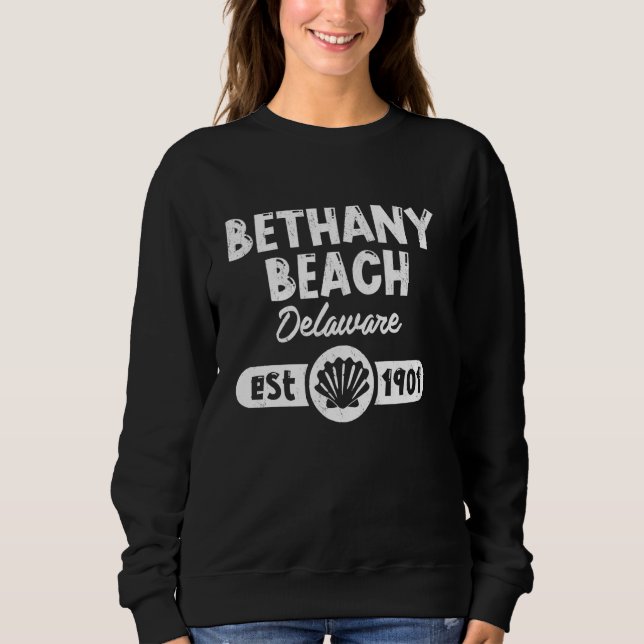 Camiseta Bethany Beach Delaware Vintage Souvenir (Frente)