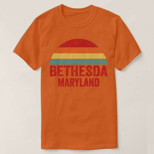 Camiseta Bethesda Maryland (Frente do Design)