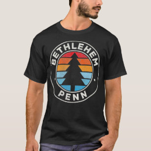 Camiseta Bethlehem Pensilvânia PA Vintage Graphic Retro 70