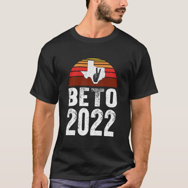 Camiseta Beto 2022 Beto For Governor Of Texas Beto O'Rourke (Frente)