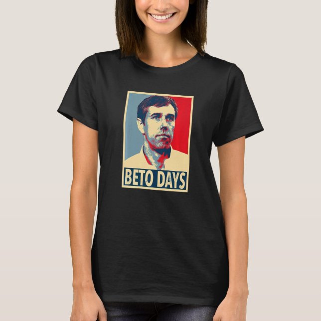 Camiseta Beto Days Beto O'rourke (Frente)