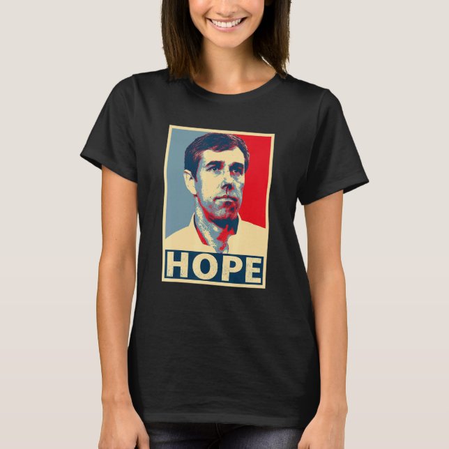 Camiseta Beto O'rourke Hope (Frente)