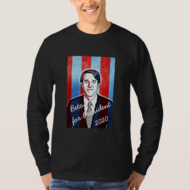 Camiseta Beto O'Rourke para as eleições do Presidente 2020 (Frente)