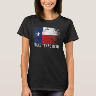 Camiseta Beto Para Governador  Democrata 2022 Faça Texas Be