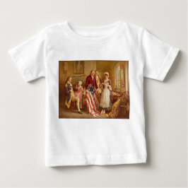 Camiseta Betsy Ross, 1777 (História Americana) (Patriota do
