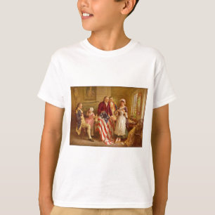 Camiseta Betsy Ross 1777, por Jean Leon Gerome Ferris