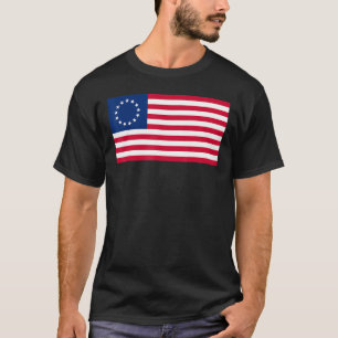 Camiseta Betsy Ross American Flag 1777 Usa Revolucionario
