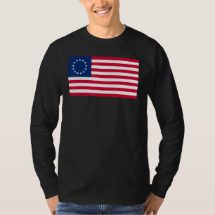 Camiseta Betsy Ross American Flag 1777 Usa Revolucionario