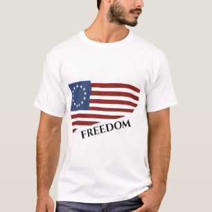 Camiseta Betsy Ross Flag