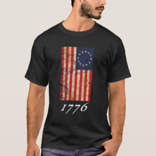 Camiseta Betsy Ross Flag 1776 Vintage