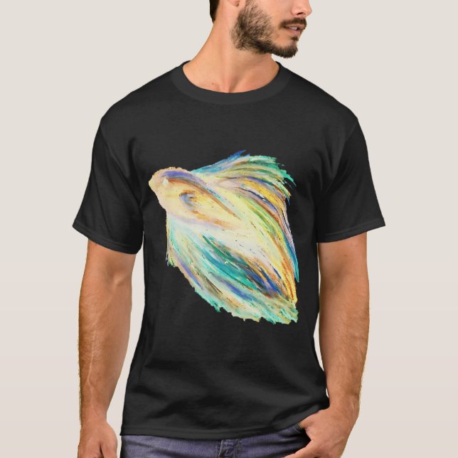 Camiseta betta amarelo (Frente)