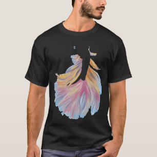 Camiseta Betta Arco-íris